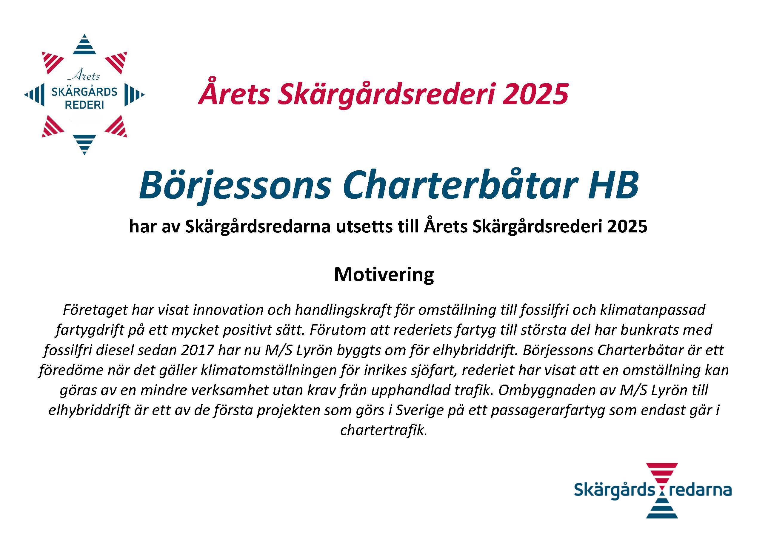 Privat båttur genom Eskils kanal
